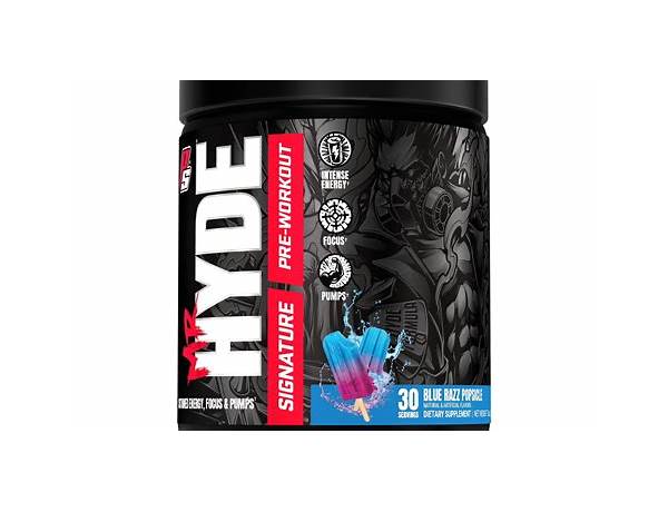 Hyde nutrition facts