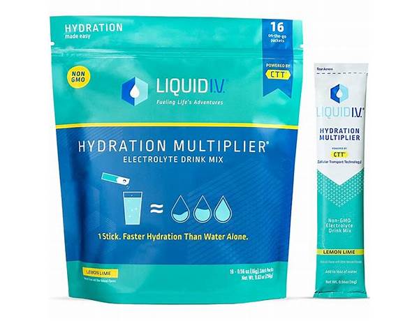 Hydration multiplier ingredients