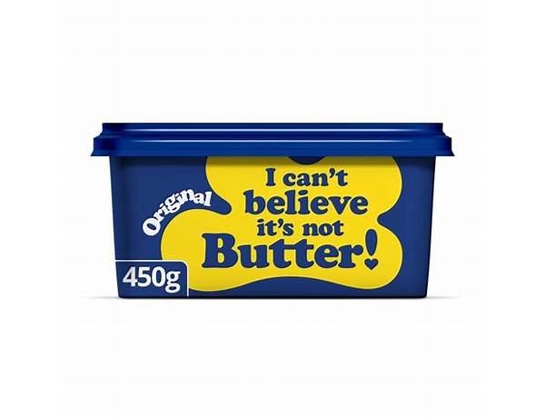 I can't believe it's not butter food facts