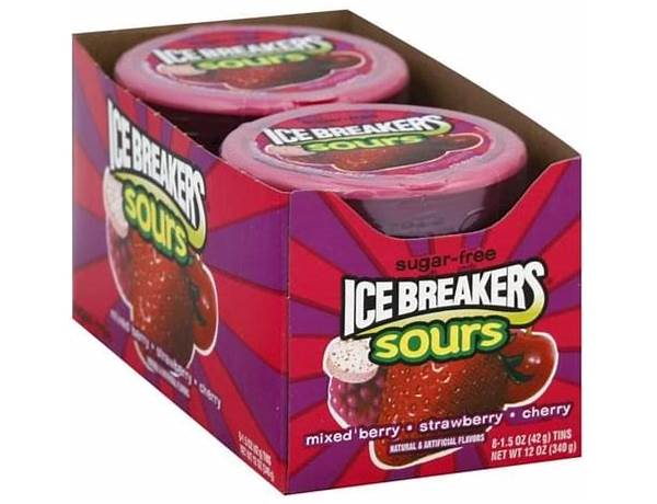 Ice breakers sours  nutrition facts