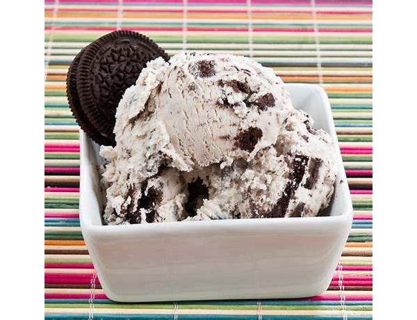 Ice cream, cookies & cream food facts