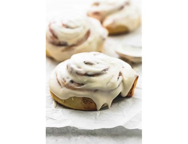 Iced cinnamon roll ingredients