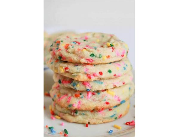 Iced sugar cookie w/ sprinkles food facts