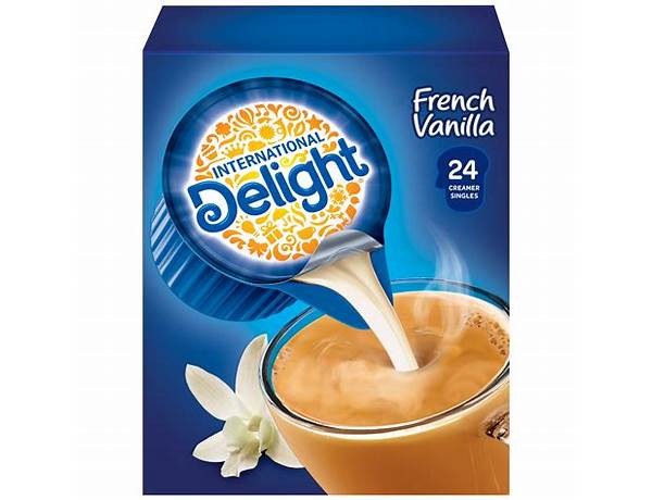 Id french vanilla creamer (singles) food facts