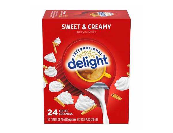 Id sweet cream creamer (singles) food facts