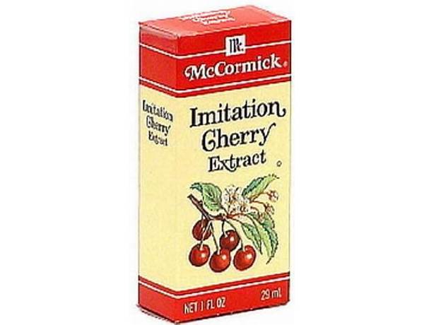 Imitation cherry extract food facts