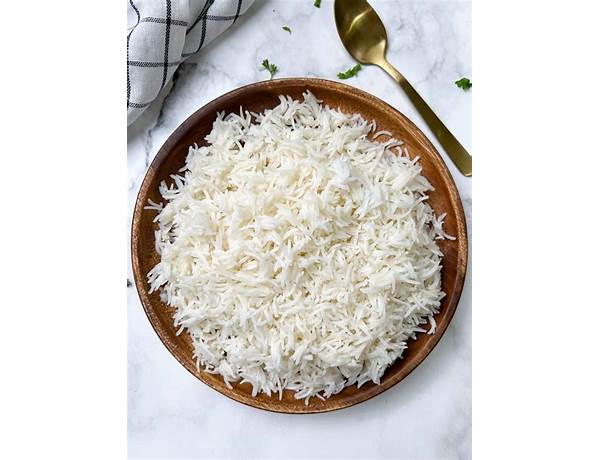 Indian basmati rice ingredients