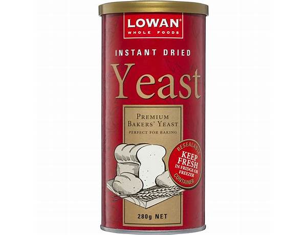 Instant dry yeast food facts