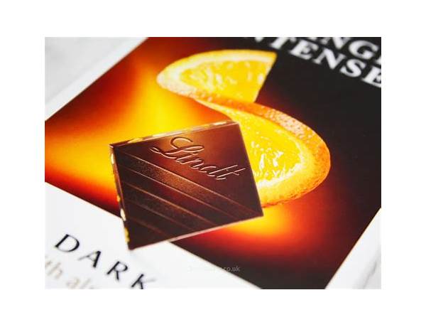 Intense orange chocolate bar nutrition facts