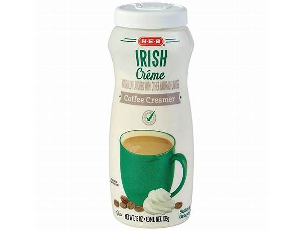 Irish creme coffee creamer ingredients