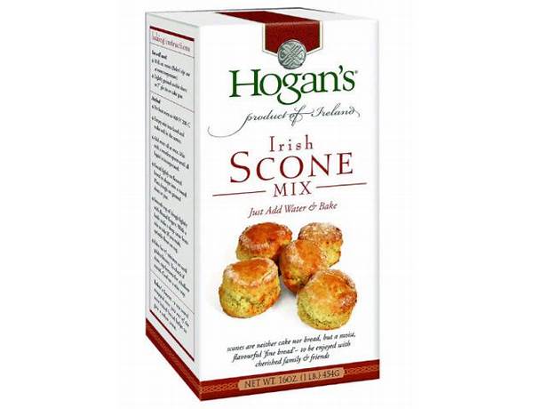 Irish scone mix food facts