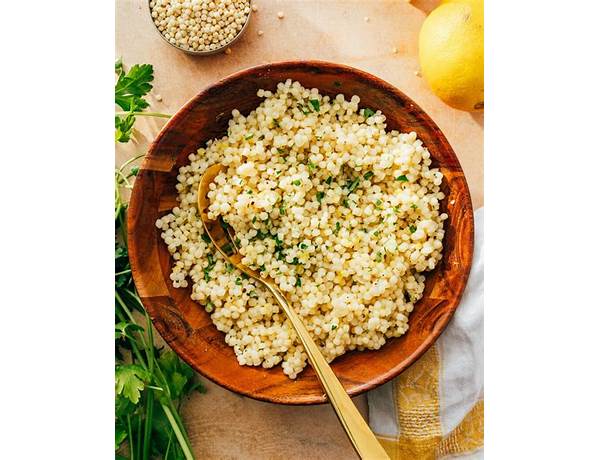 Israeli pearl couscous food facts