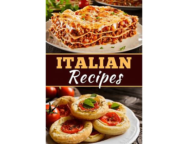 Italian recipe food facts