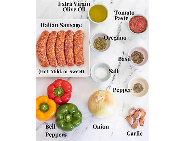 Italian sausage ingredients