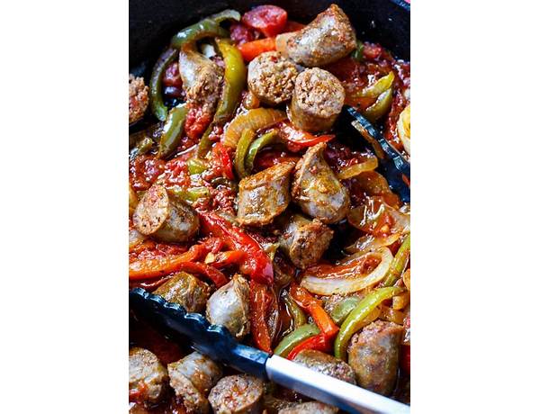 Italian sausage with peppers food facts