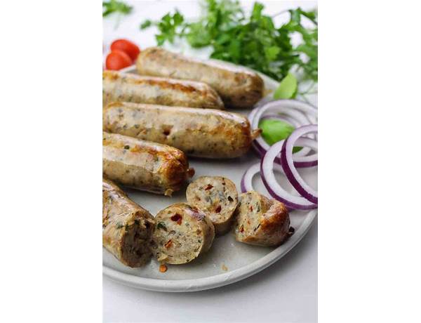 Italian style sausages food facts