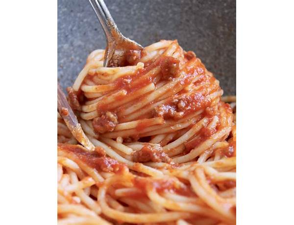 Italian thick spaghetti ingredients