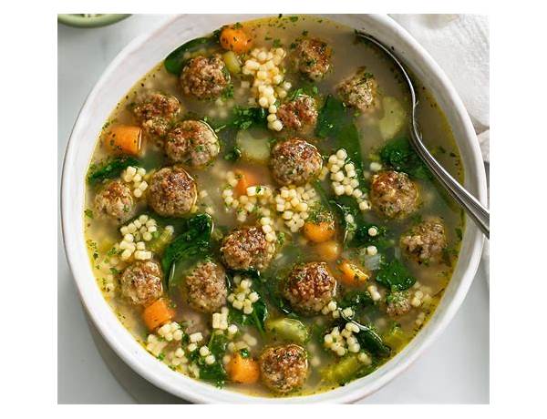 Italian wedding soup food facts