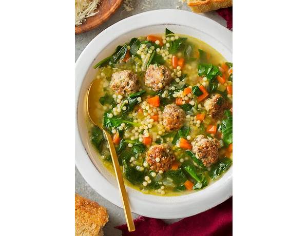 Italian wedding soup ingredients