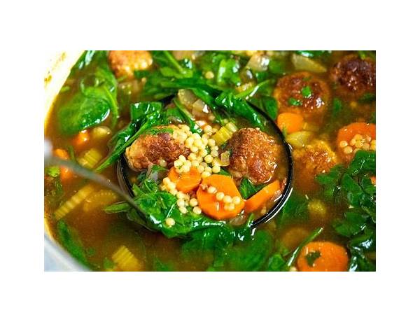 Italian wedding soup nutrition facts