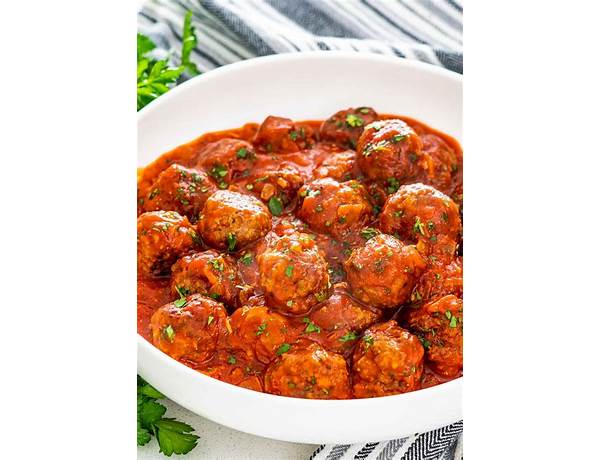 Italian-style meatballs mini size ingredients