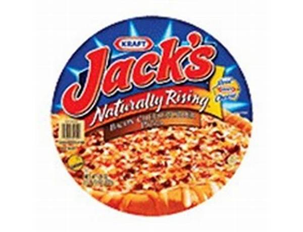 Jack's bacon cheeseburger pizza nutrition facts