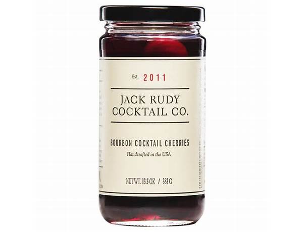 Jack Rudy Cocktail Co., musical term