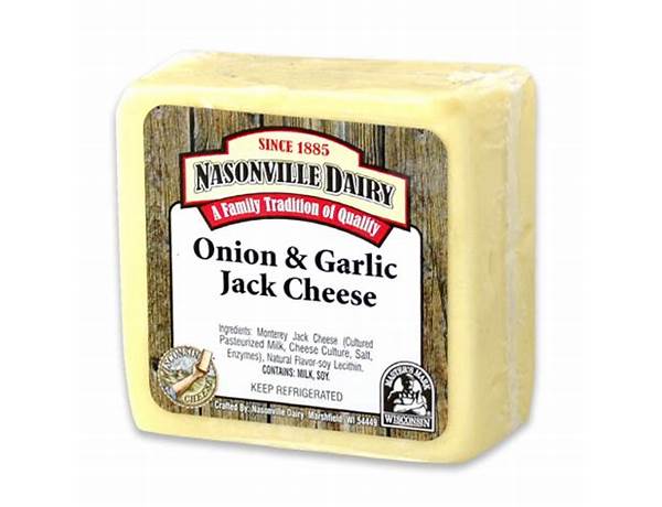 Jack cheese garlic ingredients