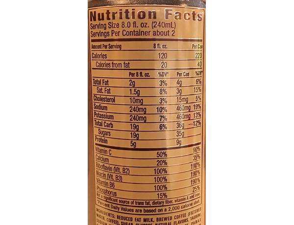 Jafa nutrition facts