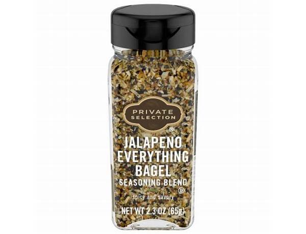 Jalapeno everything bagel seasoning food facts