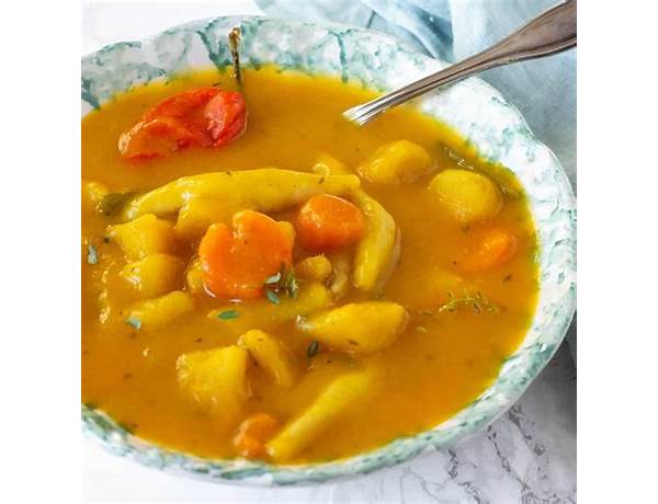 Jamaican pumpkin soup ingredients