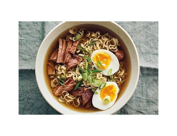 Japanese style ramen noodles food facts
