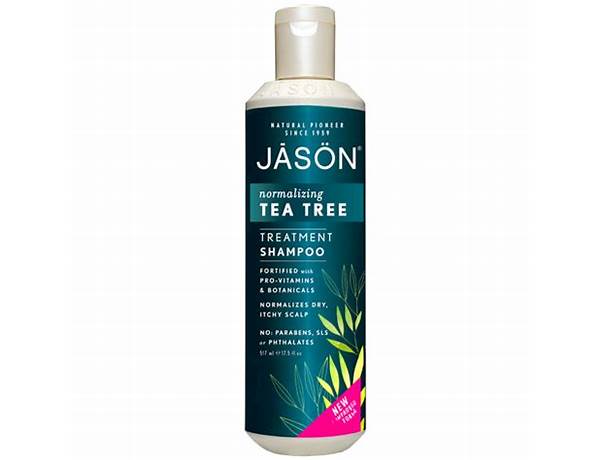 Jason tea tree shampoo - food facts