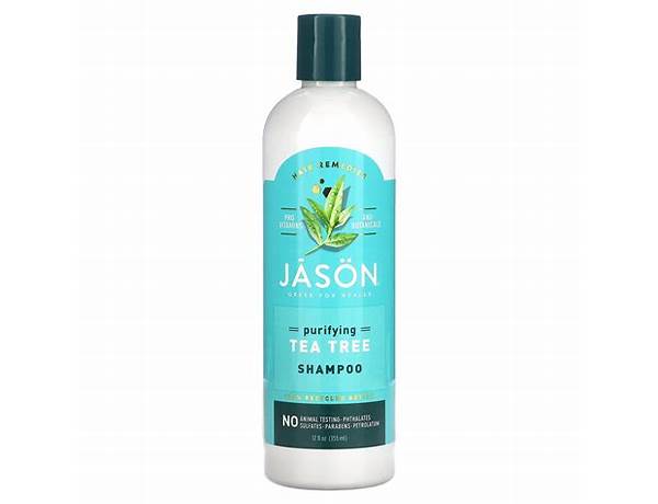 Jason tea tree shampoo - nutrition facts