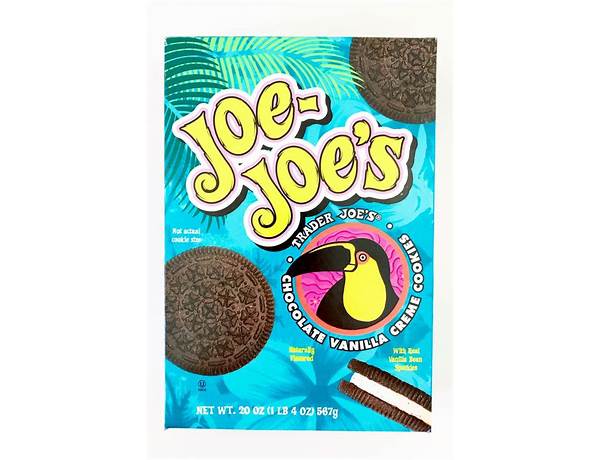 Joe-joes cookies & creme granola food facts