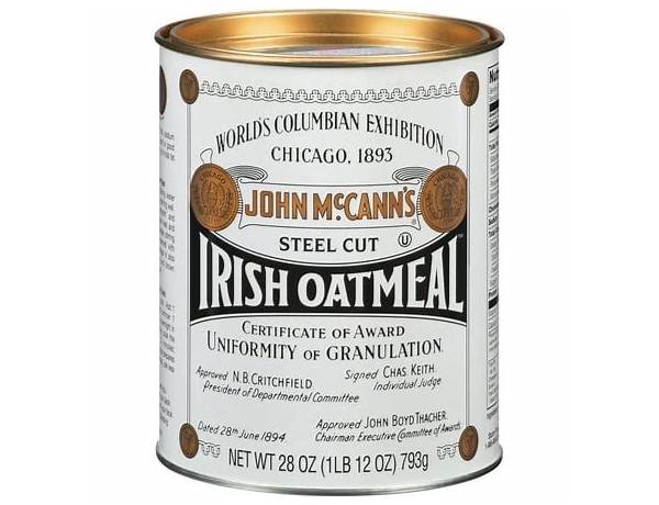 John mccann's, steel cut irish oatmeal food facts