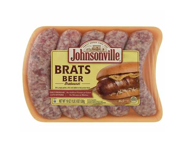 Johnsonville nutrition facts