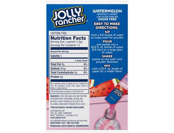 Jolly rancher food facts