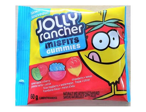 Jolly rancher misfits gummies food facts