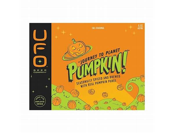 Journey to planet pumpkin ingredients