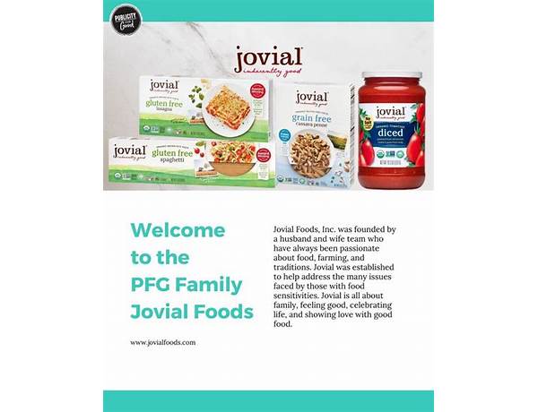 Jovial Foods  Inc., musical term