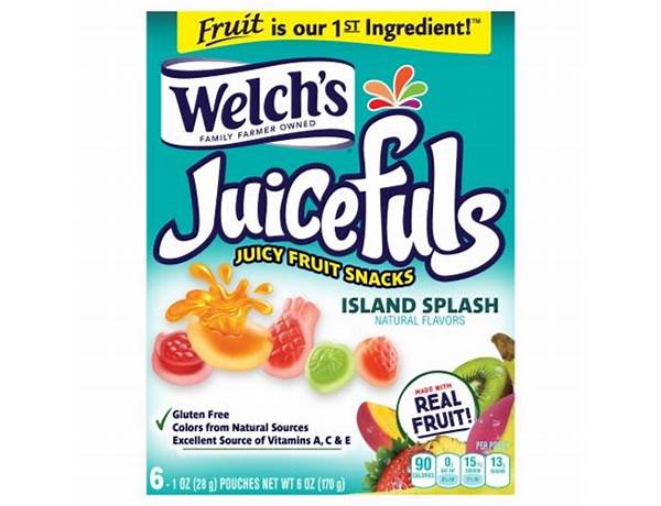 Juicefuls juicy fruit snacks food facts