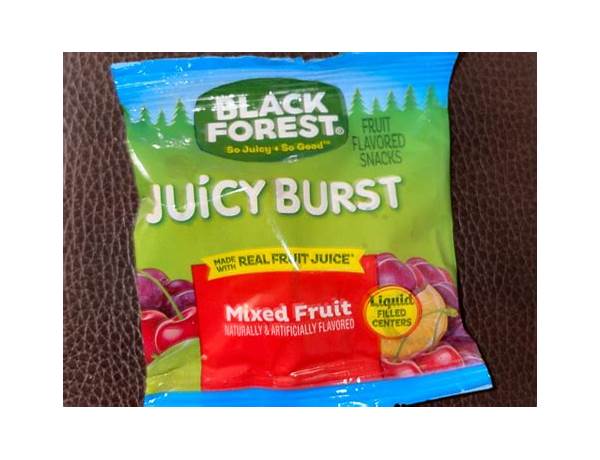 Juicy burst food facts