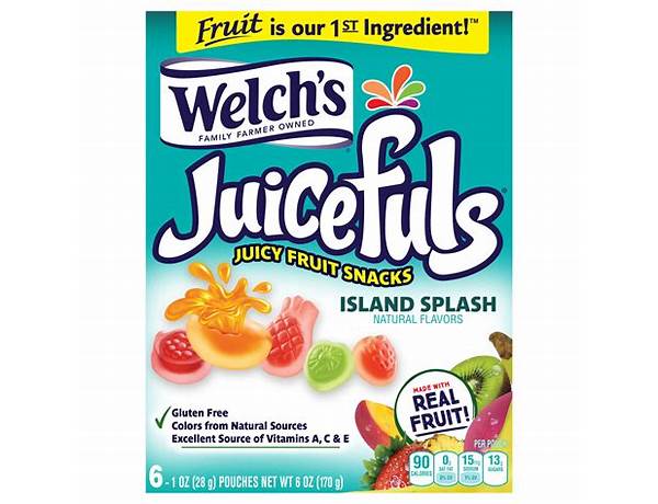 Juicy fruit snacks ingredients