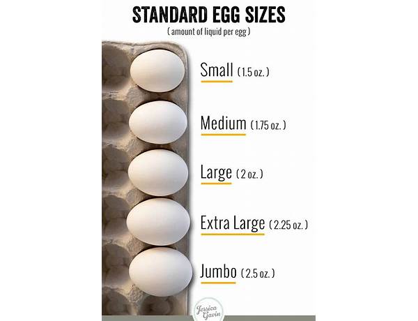 Jumbo grade a eggs ingredients