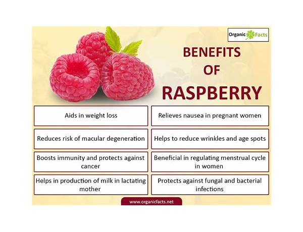 Just raspberries food facts