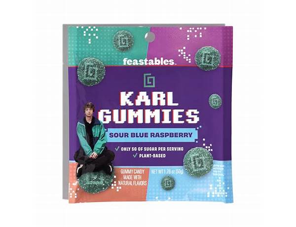 Karl gummies food facts