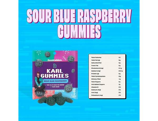 Karl gummies nutrition facts