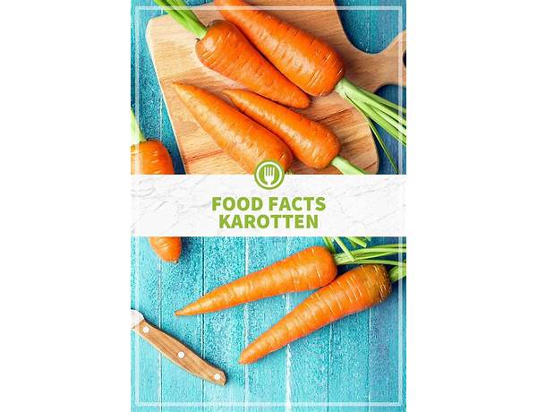 Karotten food facts