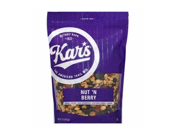 Kars mixed nuts ingredients